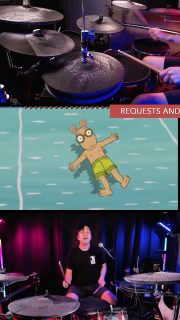 And I say HEY WHAT A WONDERFUL KIND OF DAY 🥁❤️ #ziggymarley #drumcover #Arthur #themesong #twitchmusic